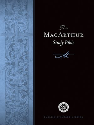 cover image of The MacArthur Study Bible 
